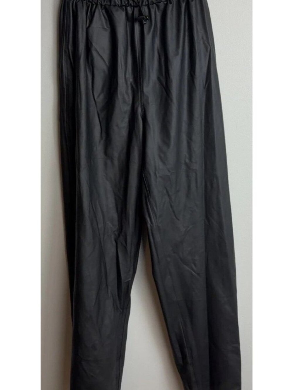 Helly Hansen Workwear Waterproof Rain Pants Black Size S/P Drawstring Men’s